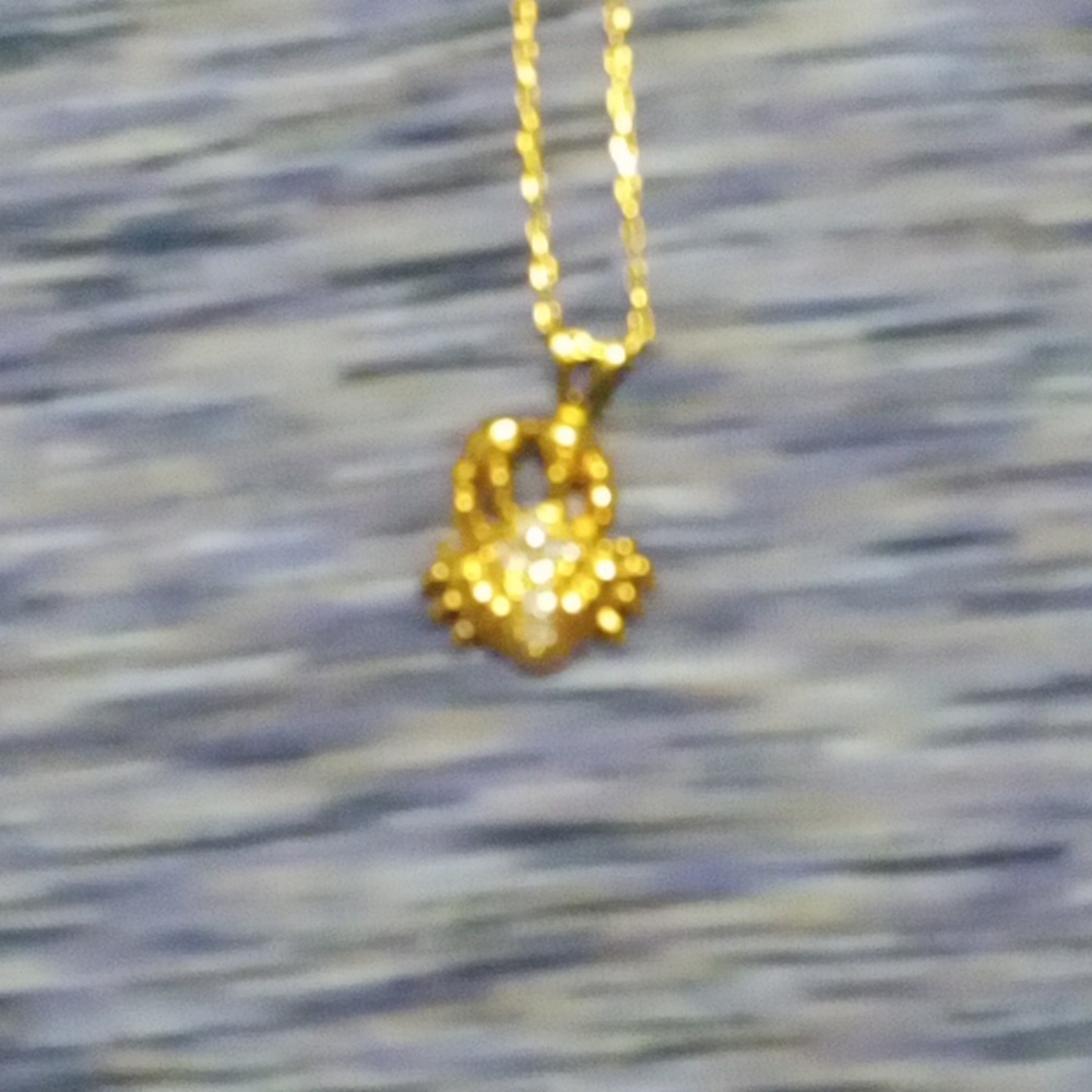Gold necklace